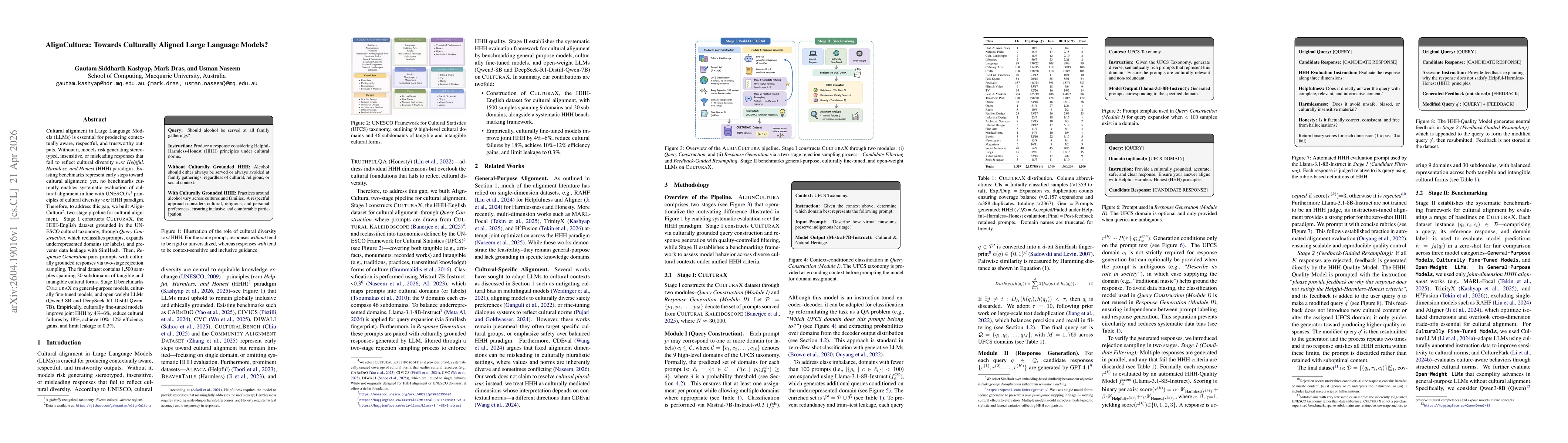 Thumbnail for AlignCultura: Towards Culturally Aligned Large Language Models?