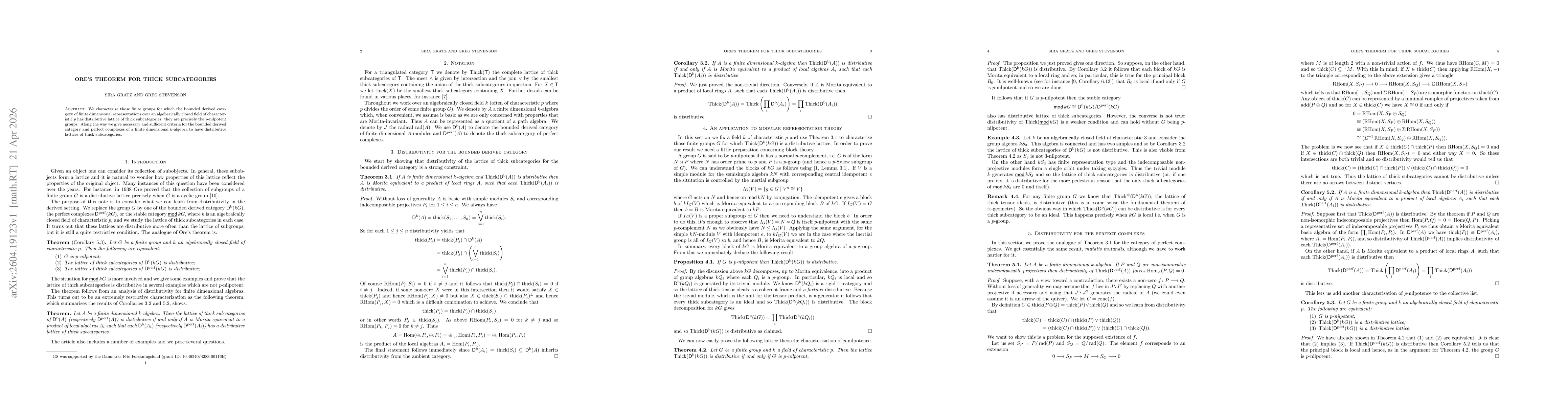 Thumbnail for Ore's theorem for thick subcategories