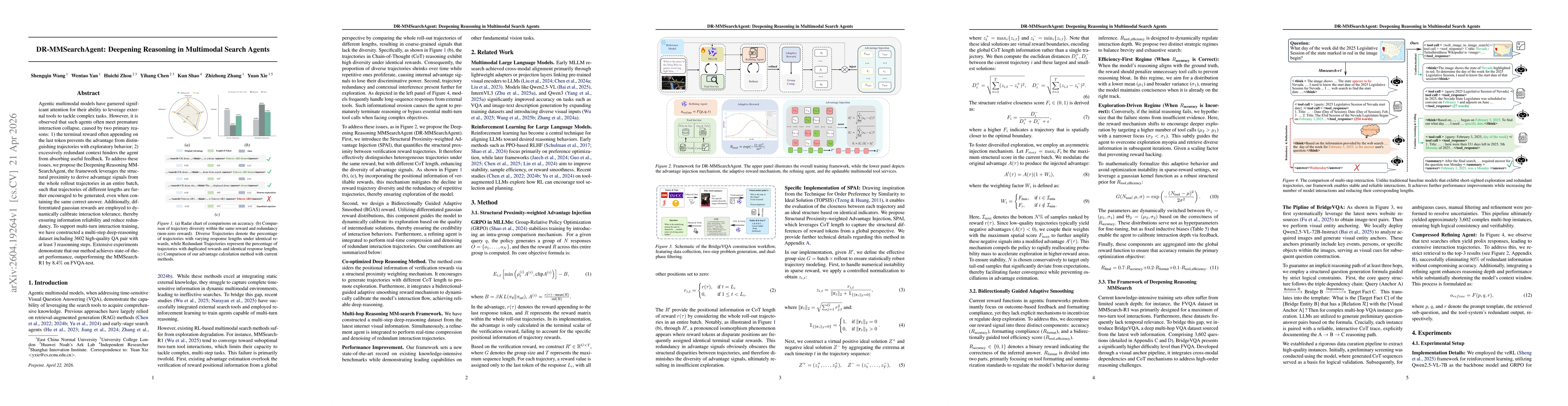 Thumbnail for DR-MMSearchAgent: Deepening Reasoning in Multimodal Search Agents