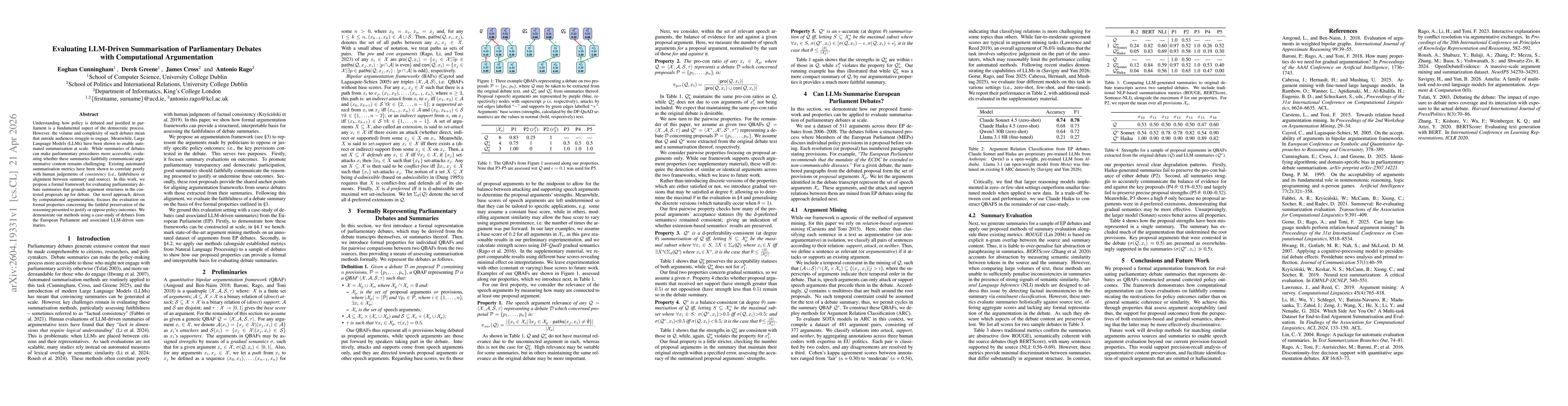 Thumbnail for Evaluating LLM-Driven Summarisation of Parliamentary Debates with Computational Argumentation