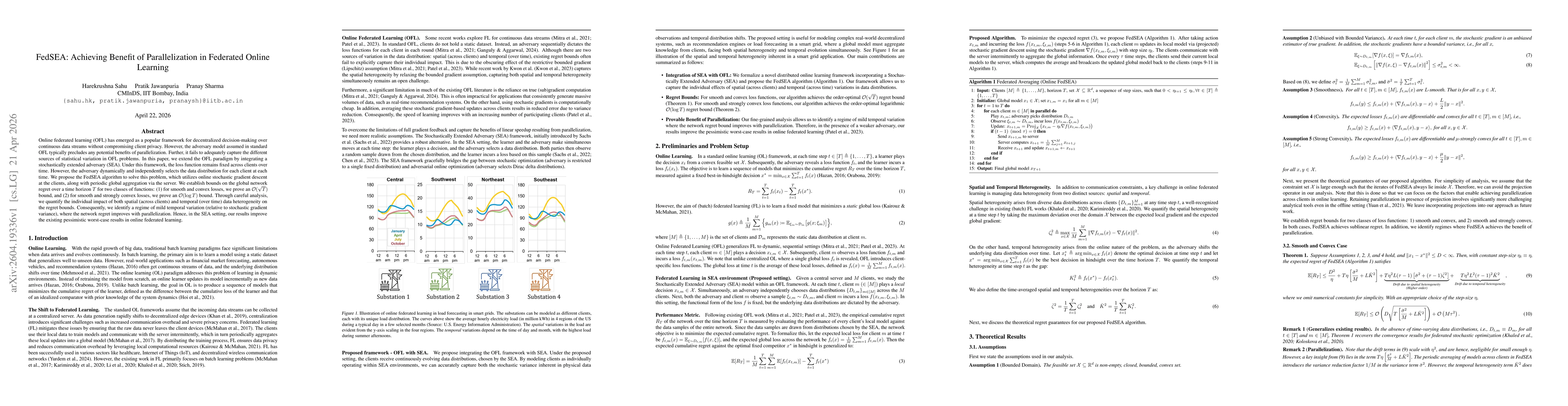 Thumbnail for FedSEA: Achieving Benefit of Parallelization in Federated Online Learning
