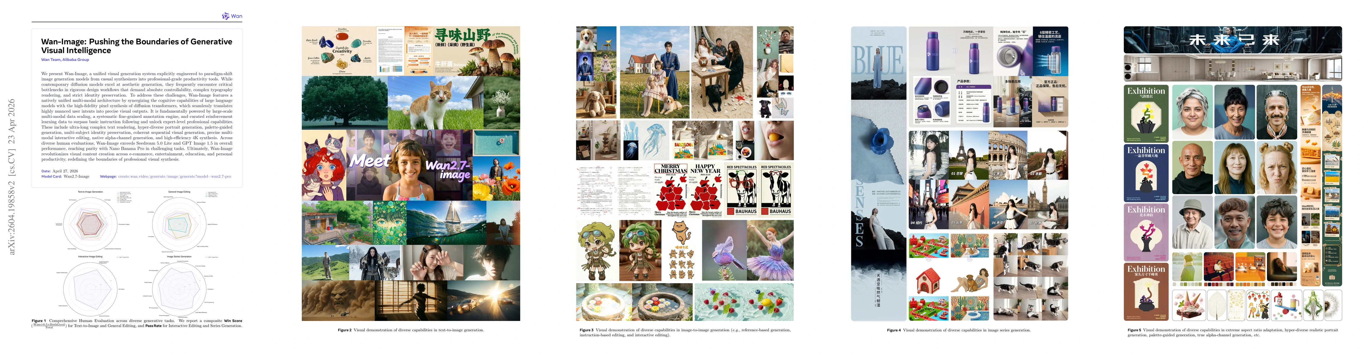 Thumbnail for Wan-Image: Pushing the Boundaries of Generative Visual Intelligence