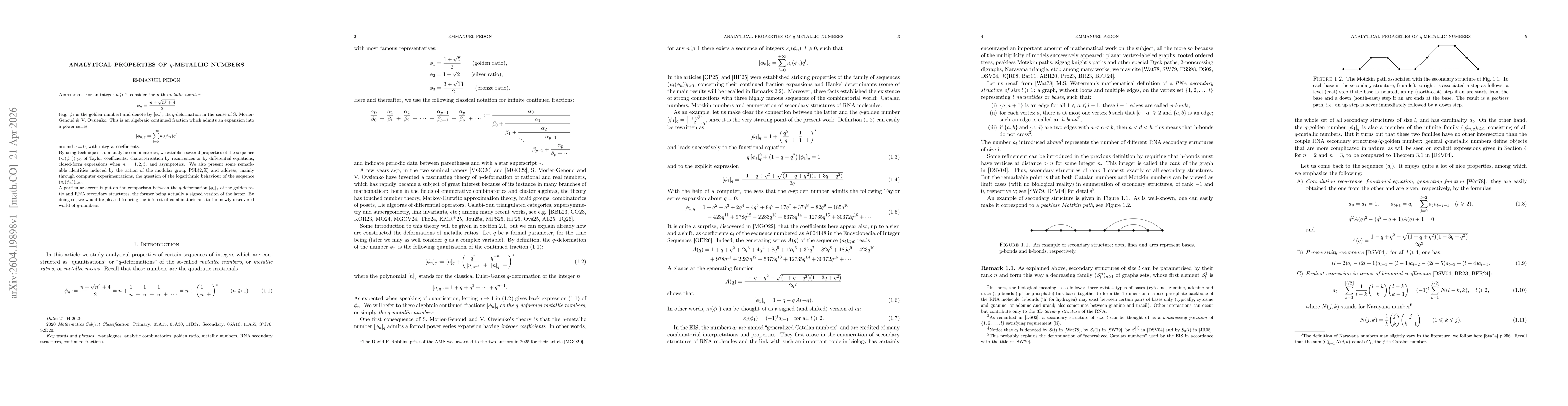 Thumbnail for Analytical properties of $q$-metallic numbers