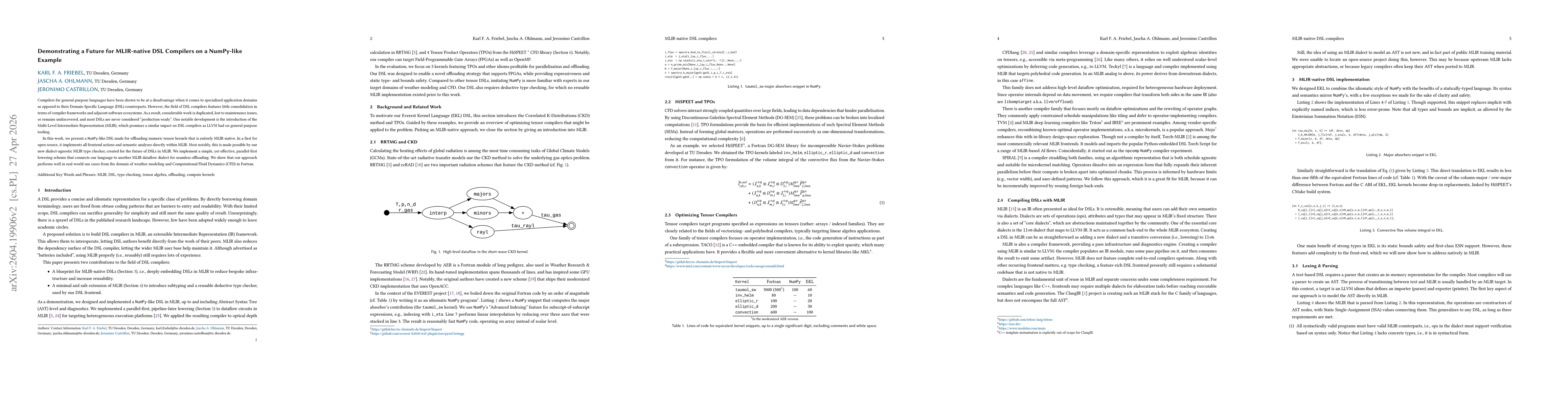 Thumbnail for Going MLIR-native: Demonstrating a Future for DSL compilers on a NumPy-like Example