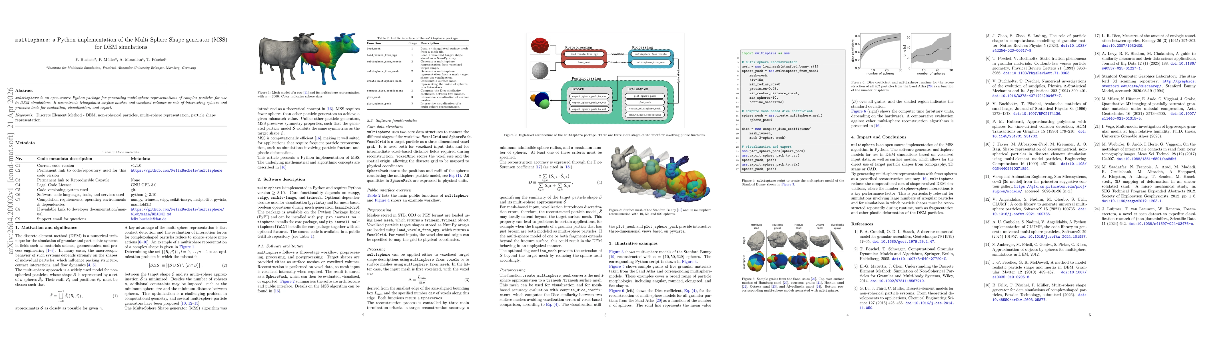 Thumbnail for multisphere: a Python implementation of the Multi Sphere Shape generator (MSS) for DEM simulations