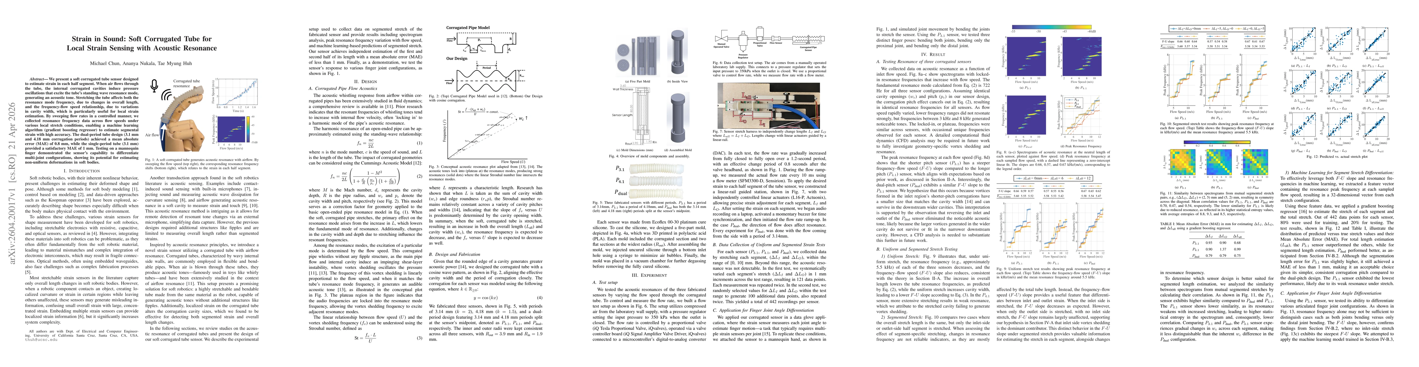 Thumbnail for Strain in Sound: Soft Corrugated Tube for Local Strain Sensing with Acoustic Resonance