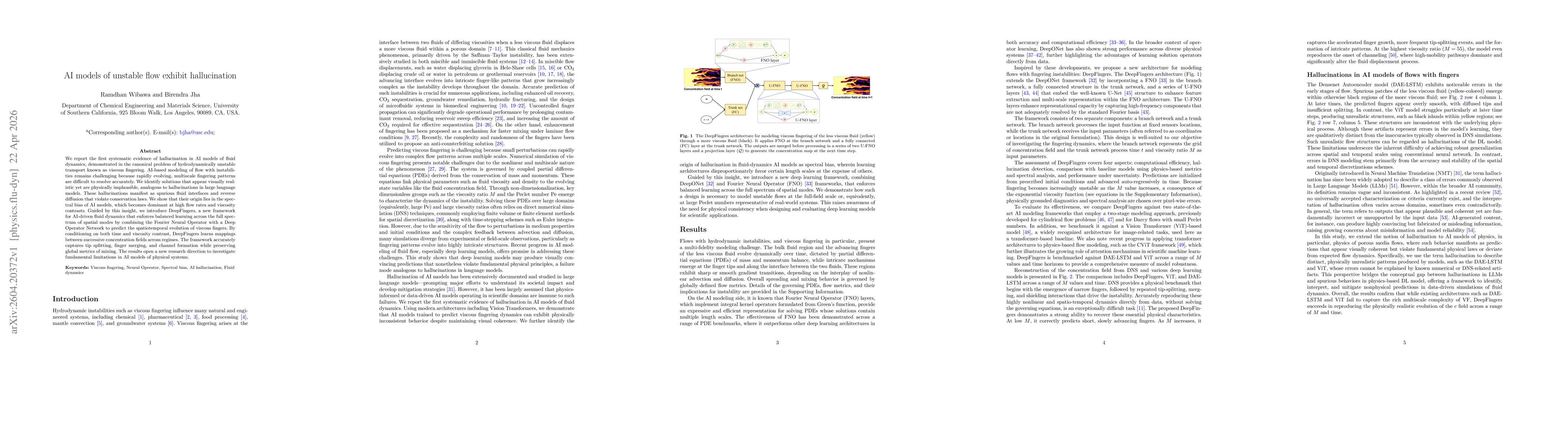 Thumbnail for AI models of unstable flow exhibit hallucination
