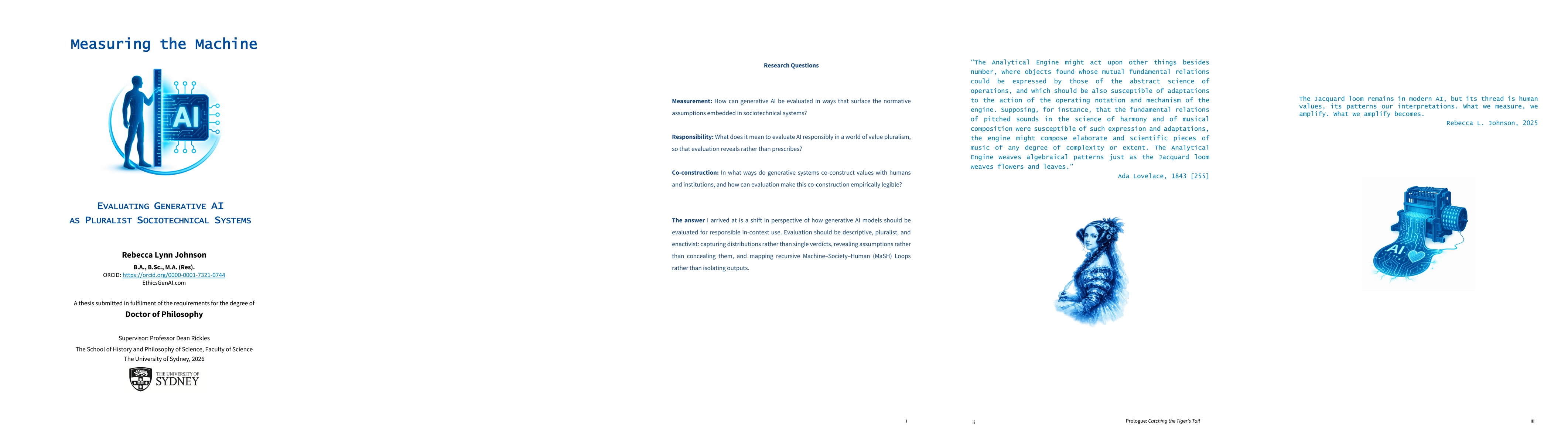 Thumbnail for Measuring the Machine: Evaluating Generative AI as Pluralist Sociotechical Systems