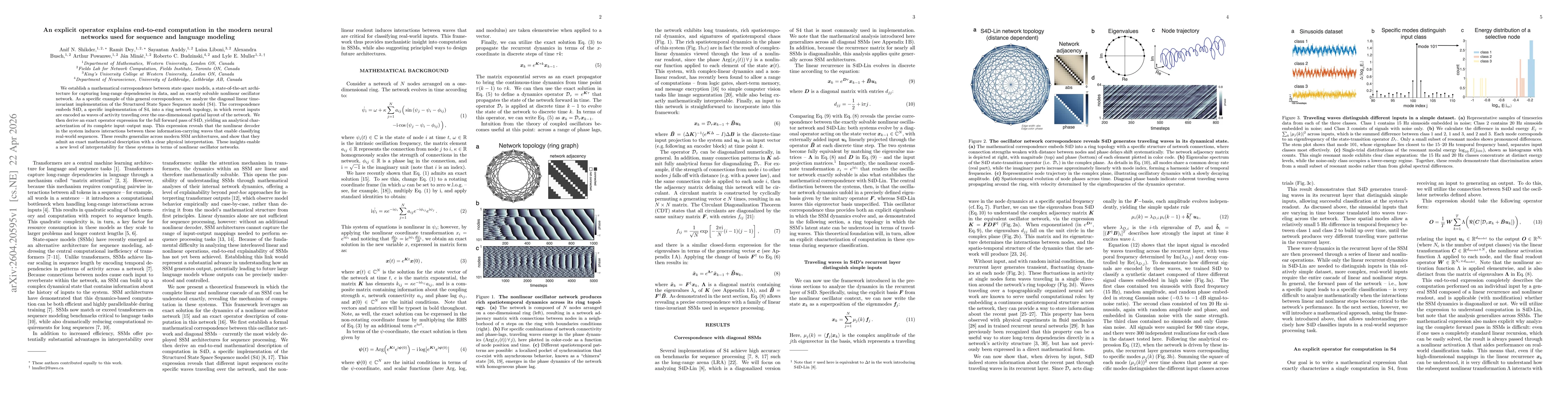 Thumbnail for An explicit operator explains end-to-end computation in the modern neural networks used for sequence and language modeling