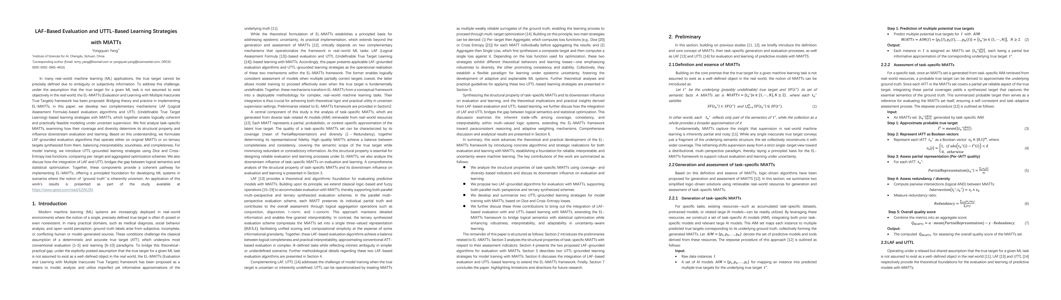 Thumbnail for LAF-Based Evaluation and UTTL-Based Learning Strategies with MIATTs