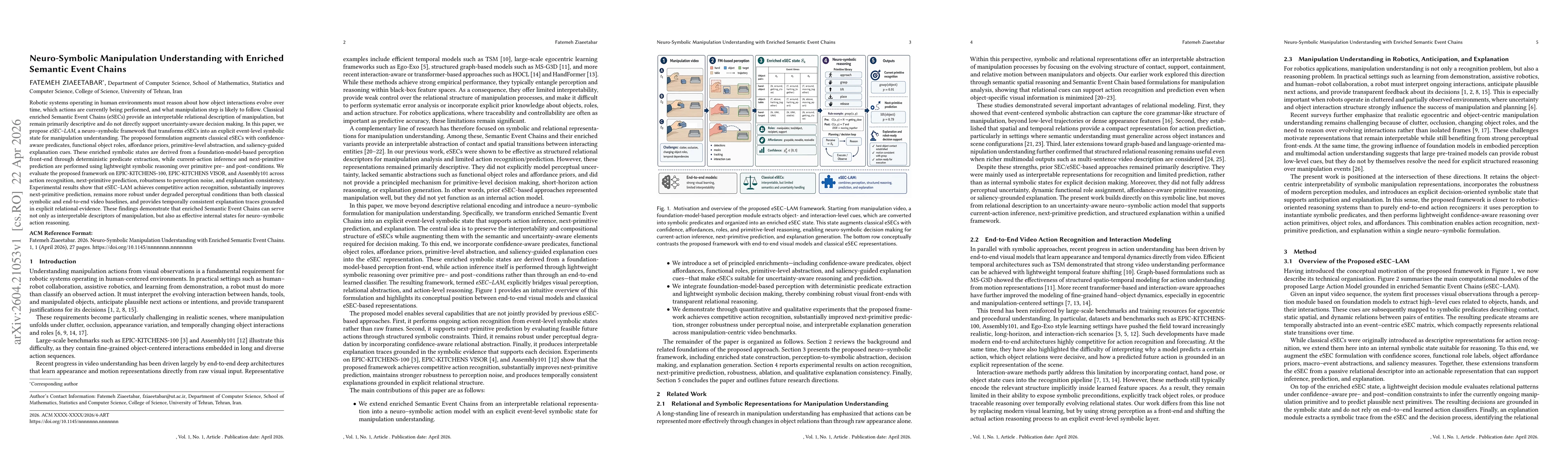 Thumbnail for Neuro-Symbolic Manipulation Understanding with Enriched Semantic Event Chains