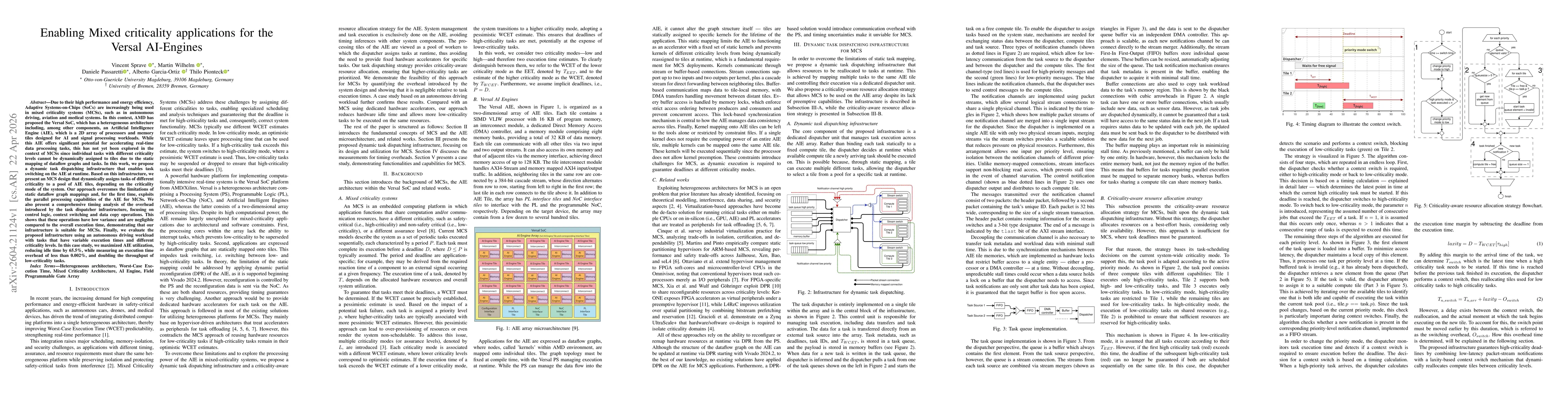 Thumbnail for Enabling Mixed criticality applications for the Versal AI-Engines