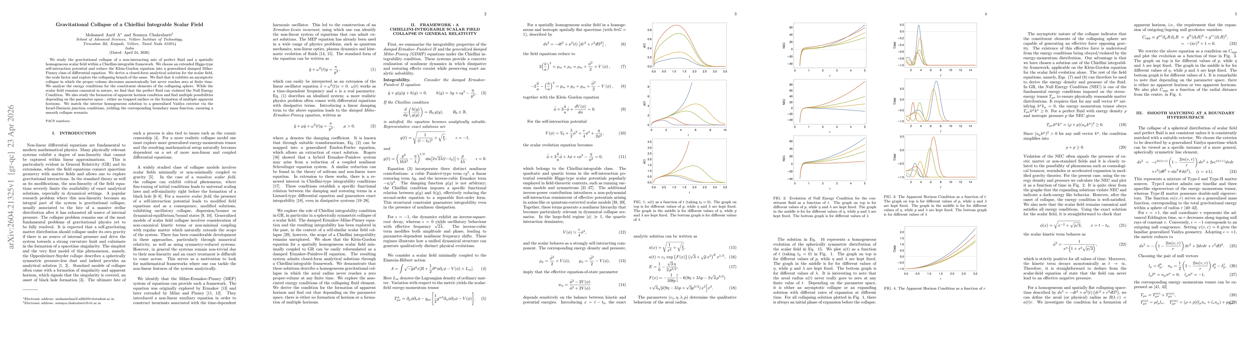 Thumbnail for Gravitational Collapse of a Chiellini Integrable Scalar Field