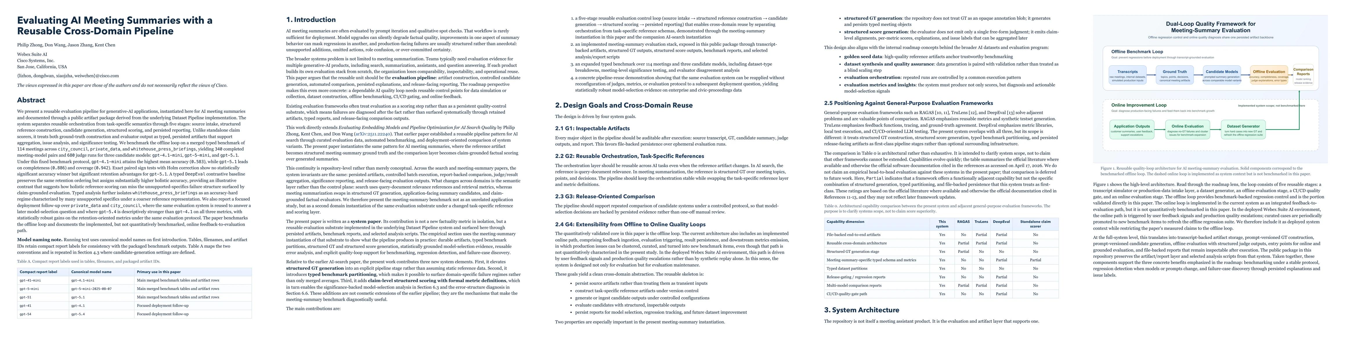 Thumbnail for Evaluating AI Meeting Summaries with a Reusable Cross-Domain Pipeline