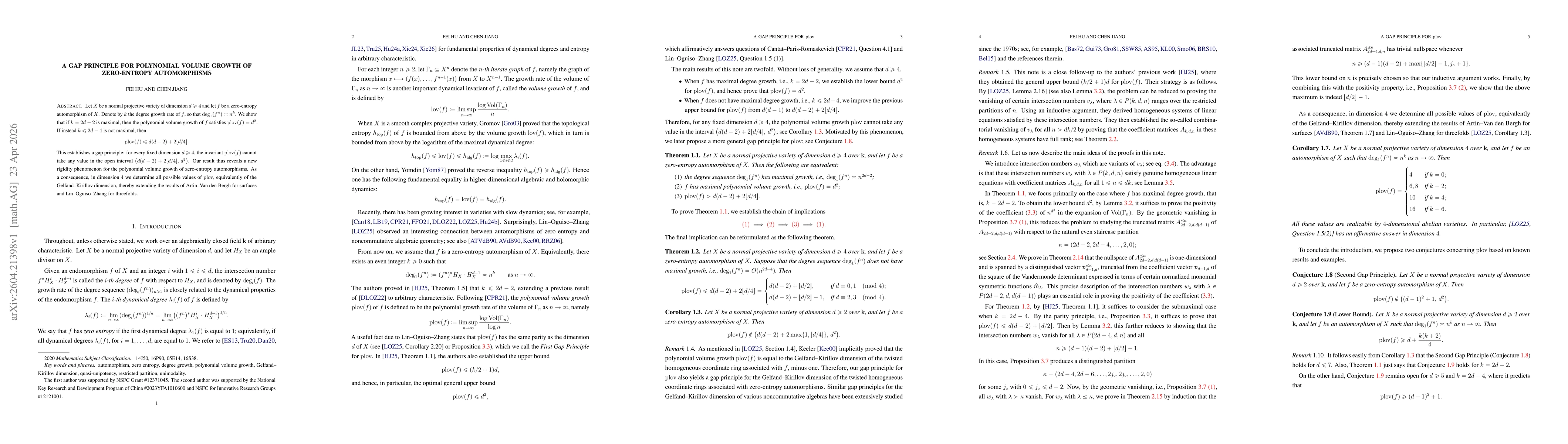 Thumbnail for A gap principle for polynomial volume growth of zero-entropy automorphisms