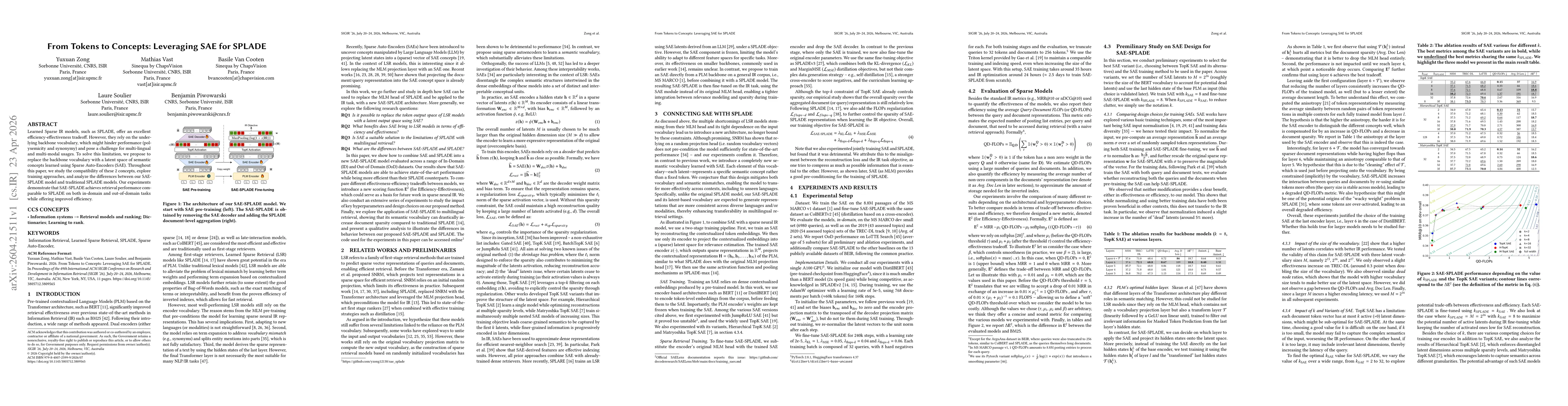 Thumbnail for From Tokens to Concepts: Leveraging SAE for SPLADE
