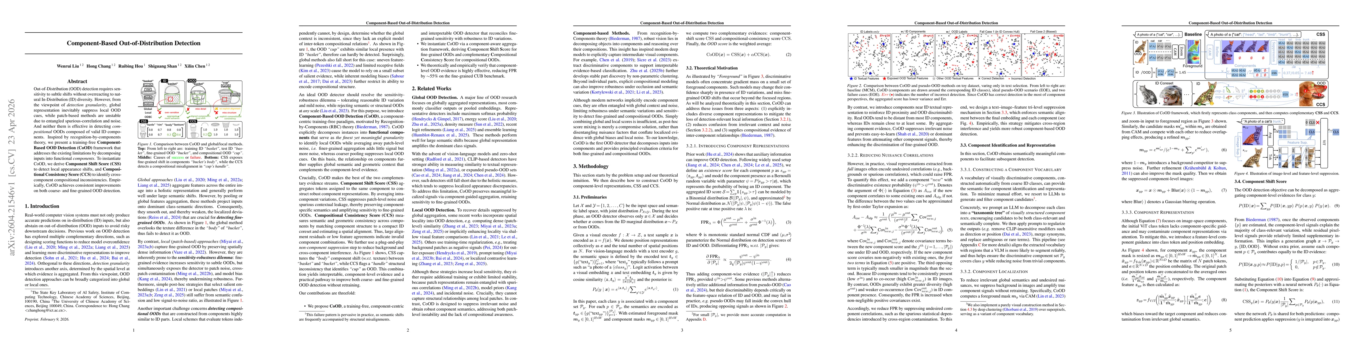 Thumbnail for Component-Based Out-of-Distribution Detection