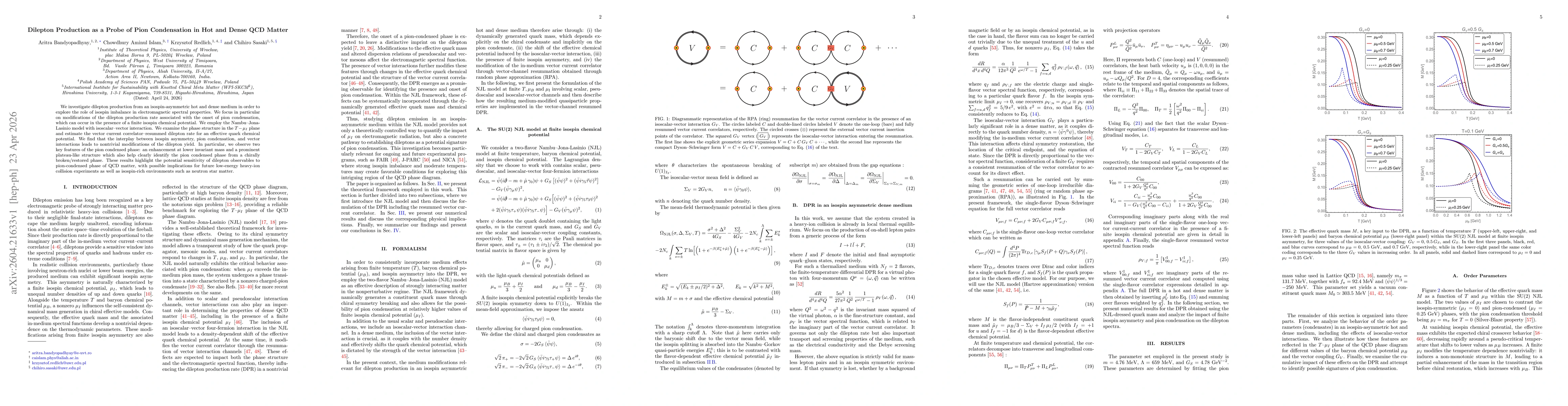 Thumbnail for Dilepton Production as a Probe of Pion Condensation in Hot and Dense QCD Matter