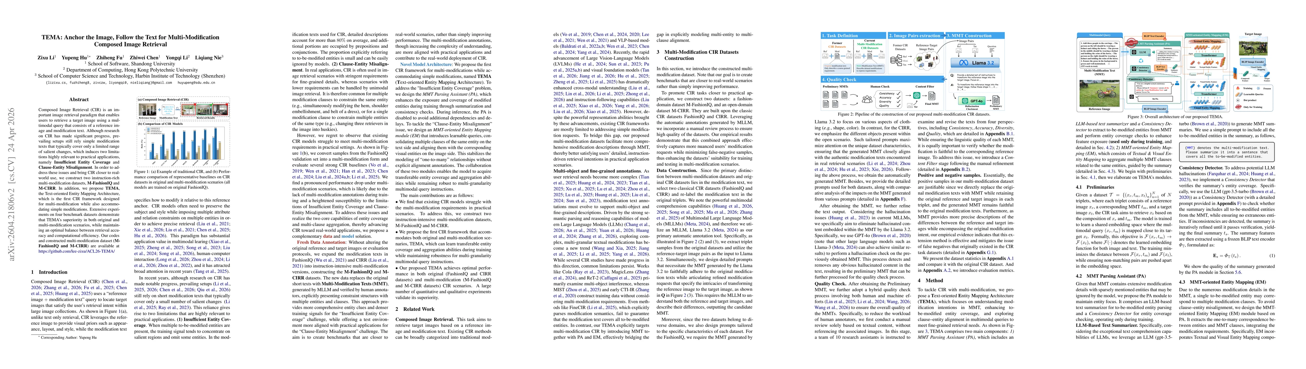 Thumbnail for TEMA: Anchor the Image, Follow the Text for Multi-Modification Composed Image Retrieval