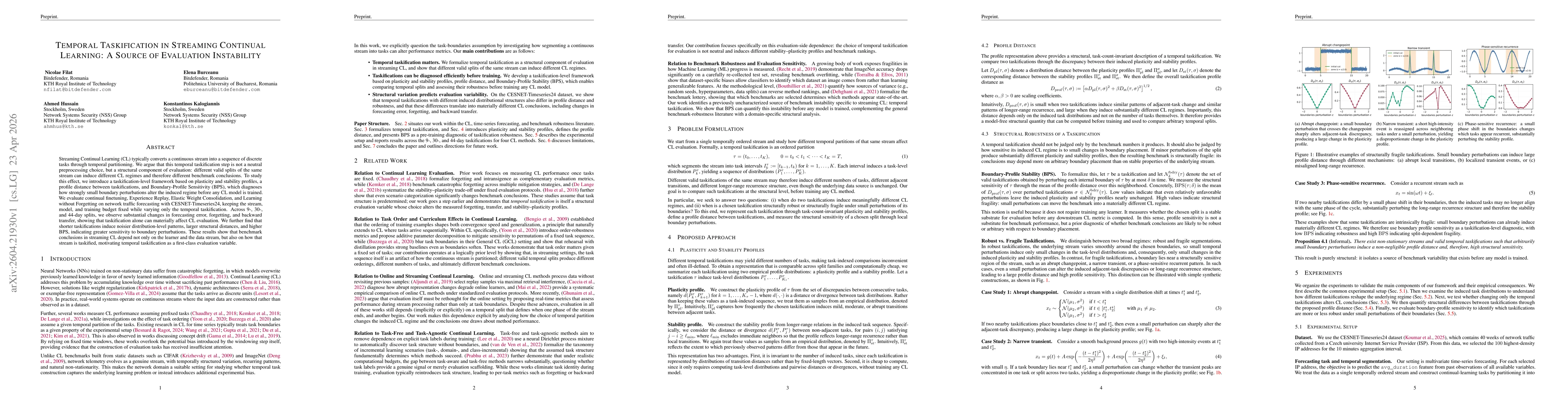 Thumbnail for Temporal Taskification in Streaming Continual Learning: A Source of Evaluation Instability