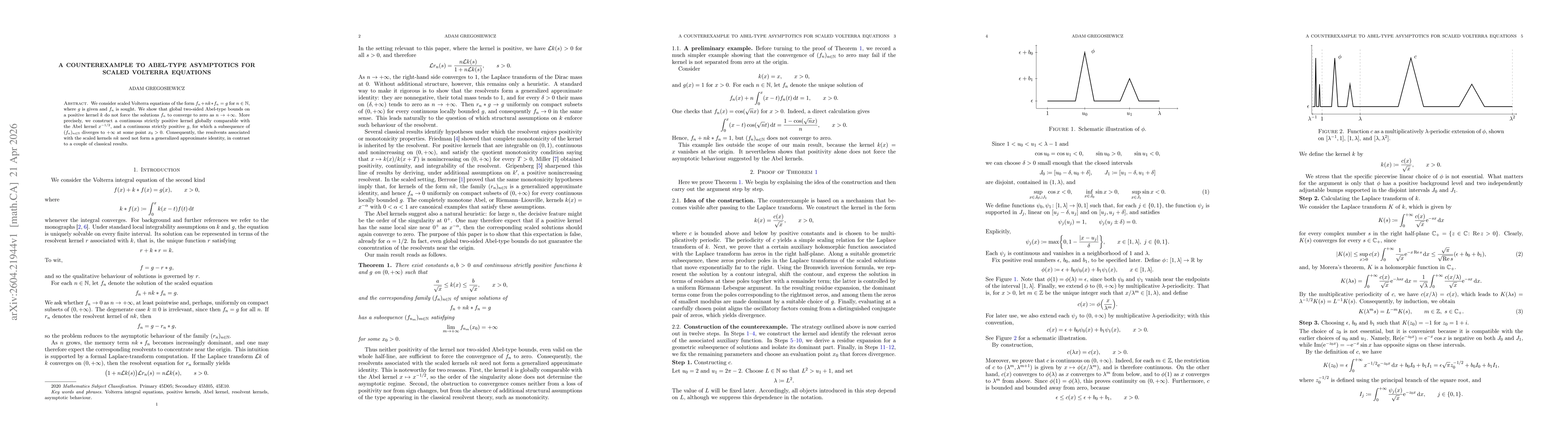 Thumbnail for A counterexample to Abel-type asymptotics for scaled Volterra equations