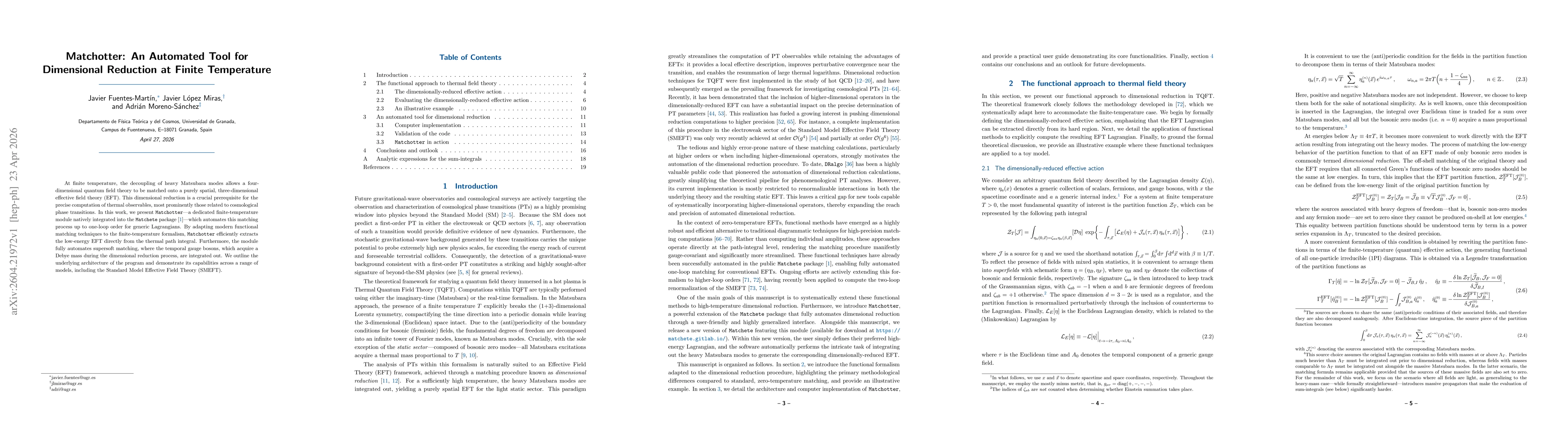 Thumbnail for Matchotter: An Automated Tool for Dimensional Reduction at Finite Temperature