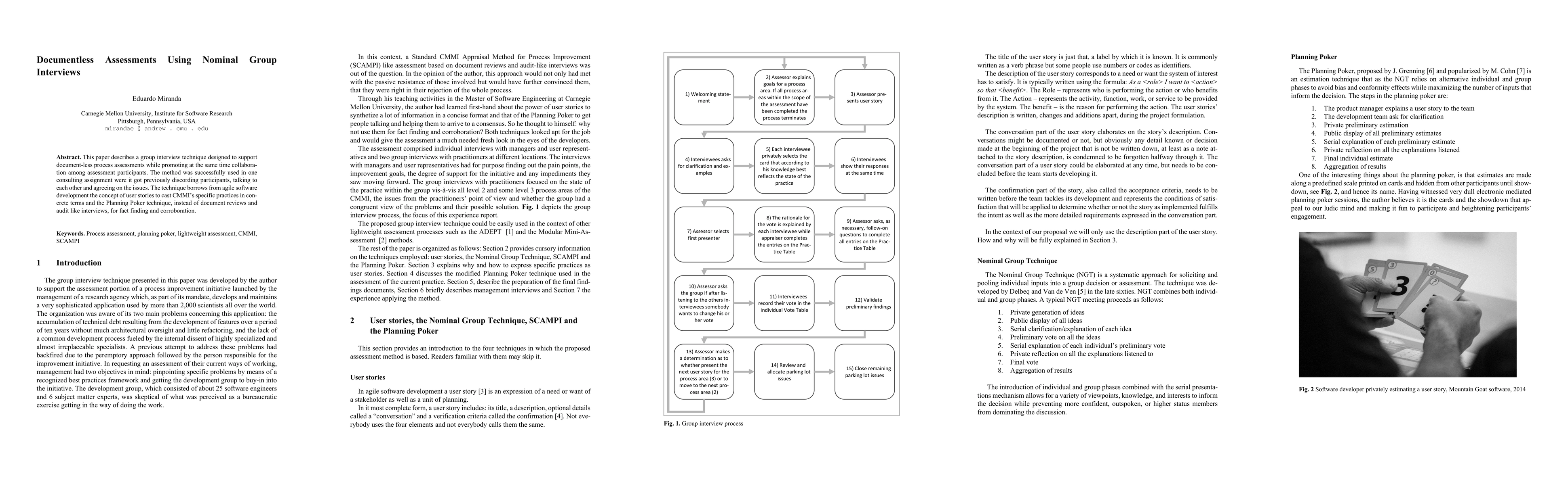Thumbnail for Documentless Assessments Using Nominal Group Interviews