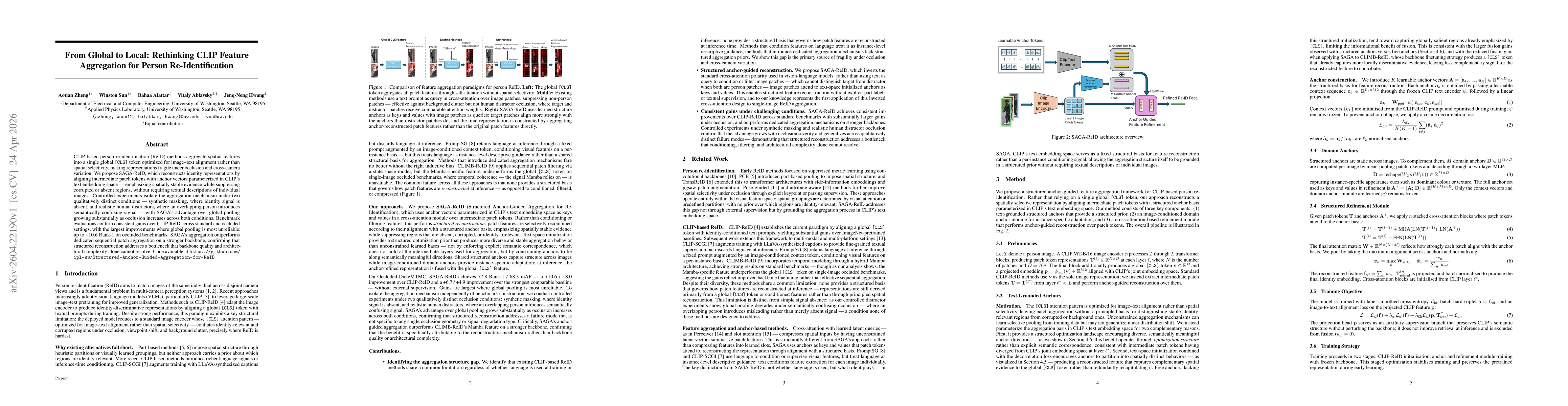 Thumbnail for From Global to Local: Rethinking CLIP Feature Aggregation for Person Re-Identification