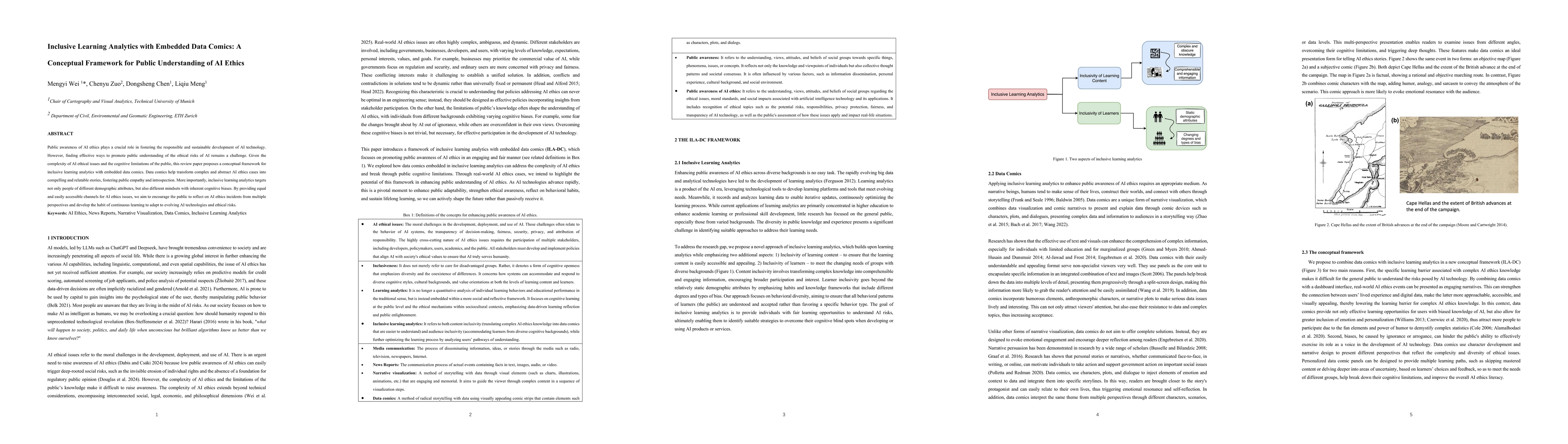 Thumbnail for Inclusive Learning Analytics with Embedded Data Comics: A Conceptual Framework for Public Understanding of AI Ethics