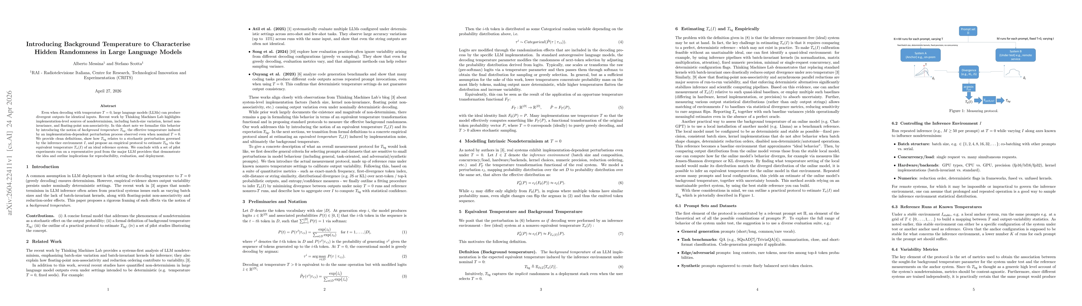Thumbnail for Introducing Background Temperature to Characterise Hidden Randomness in Large Language Models