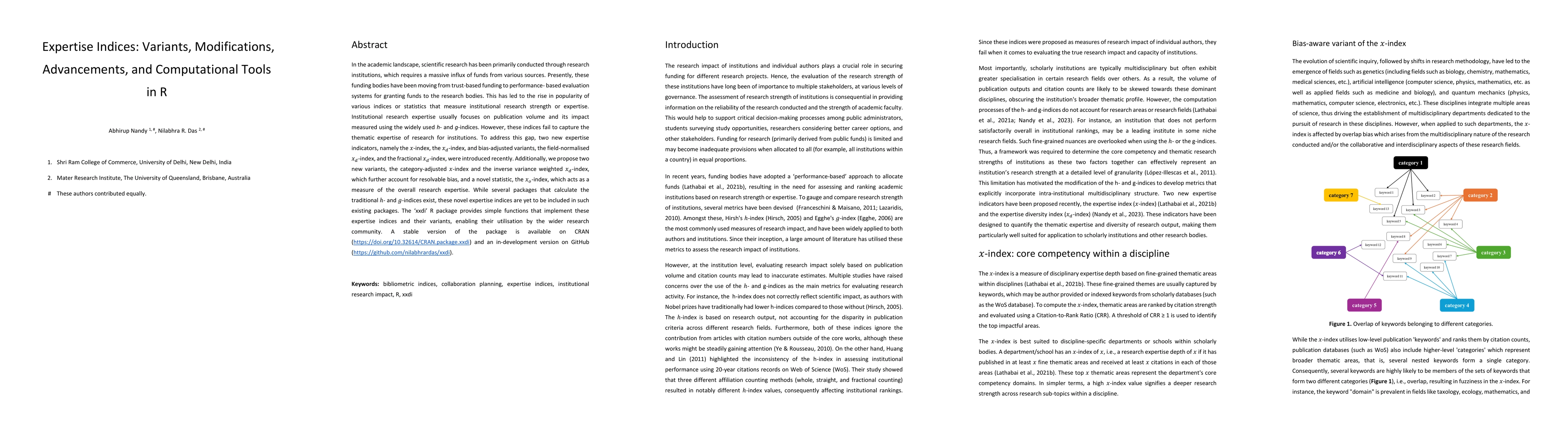 Thumbnail for Expertise Indices: Variants, Modifications, Advancements, and Computational Tools in R