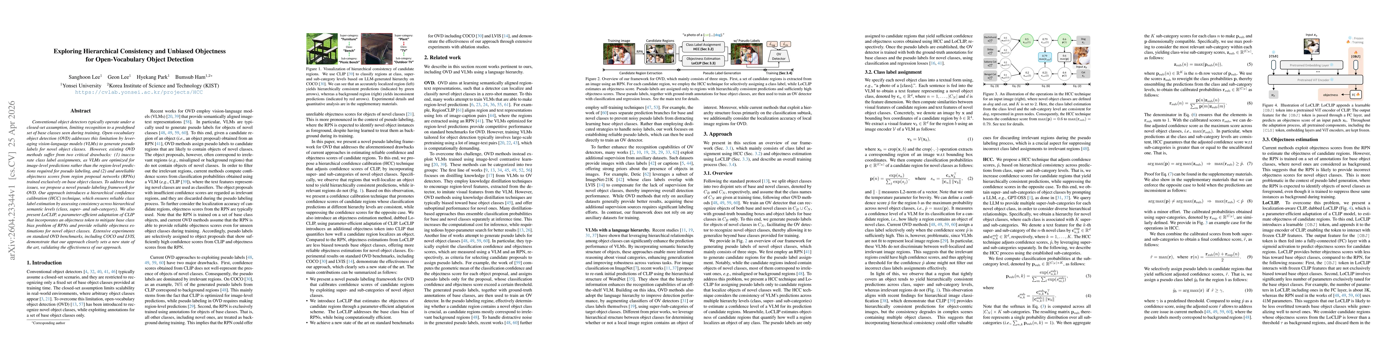 Thumbnail for Exploring Hierarchical Consistency and Unbiased Objectness for Open-Vocabulary Object Detection