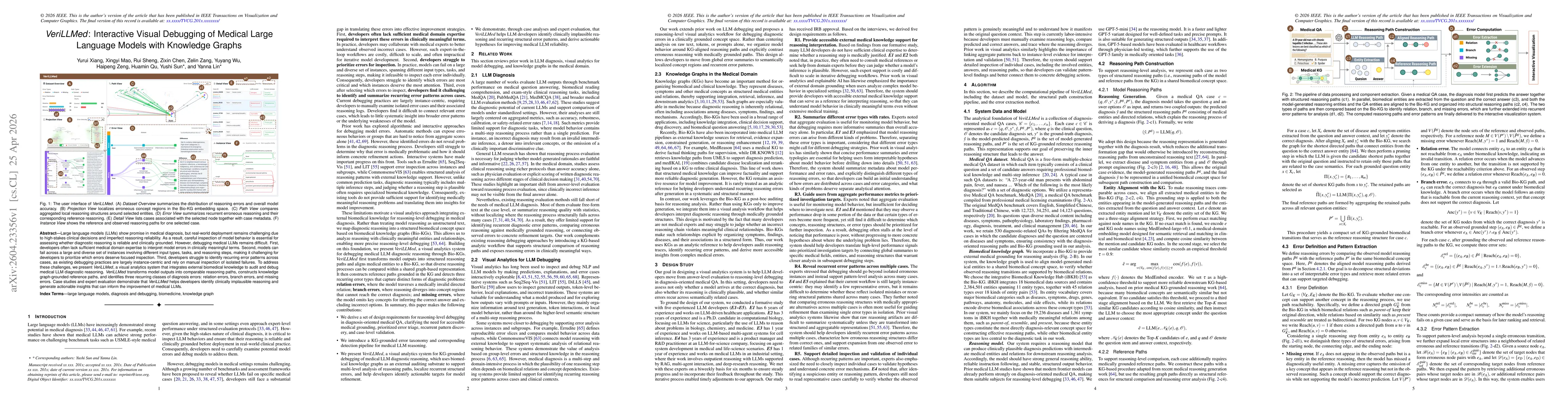 Thumbnail for VeriLLMed: Interactive Visual Debugging of Medical Large Language Models with Knowledge Graphs