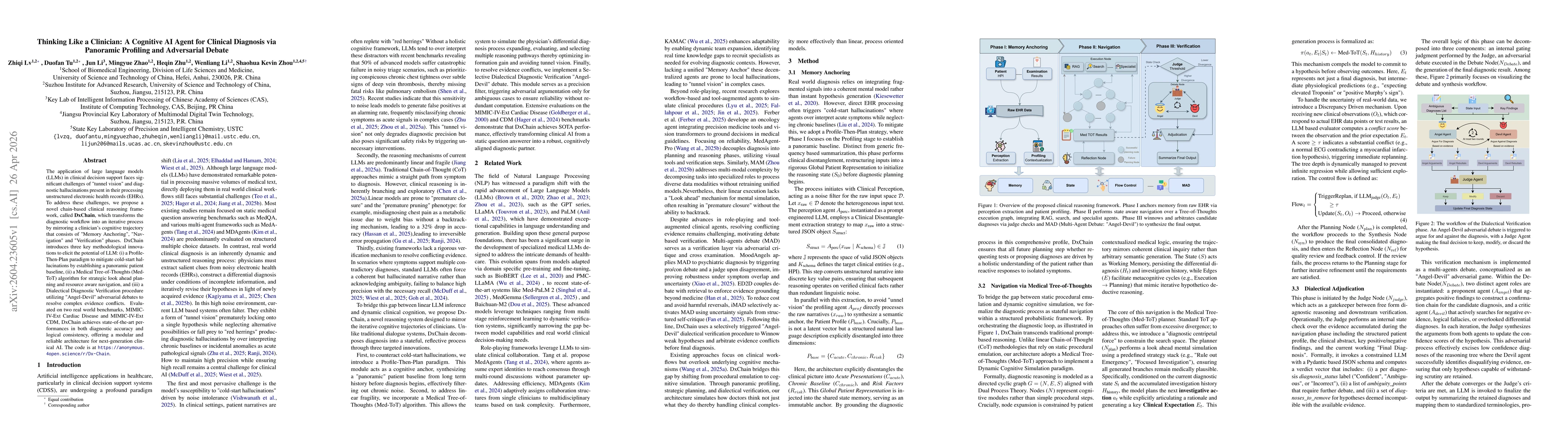 Thumbnail for Thinking Like a Clinician: A Cognitive AI Agent for Clinical Diagnosis via Panoramic Profiling and Adversarial Debate