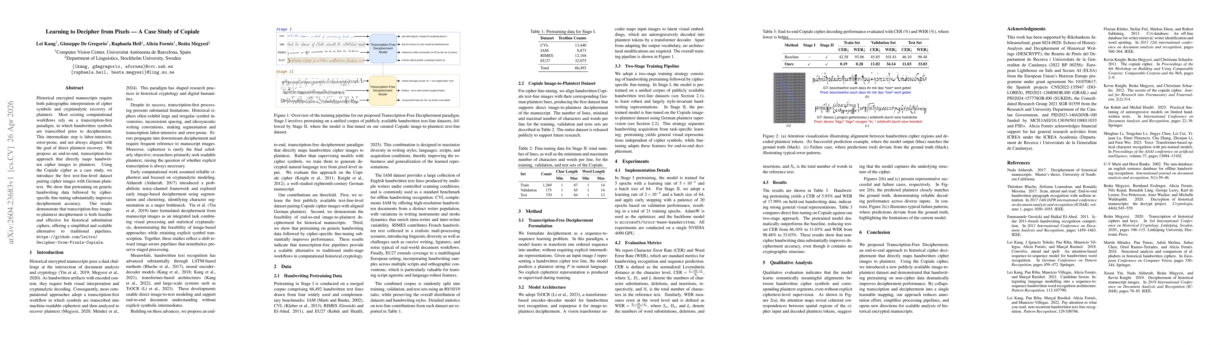 Thumbnail for Learning to Decipher from Pixels -- A Case Study of Copiale