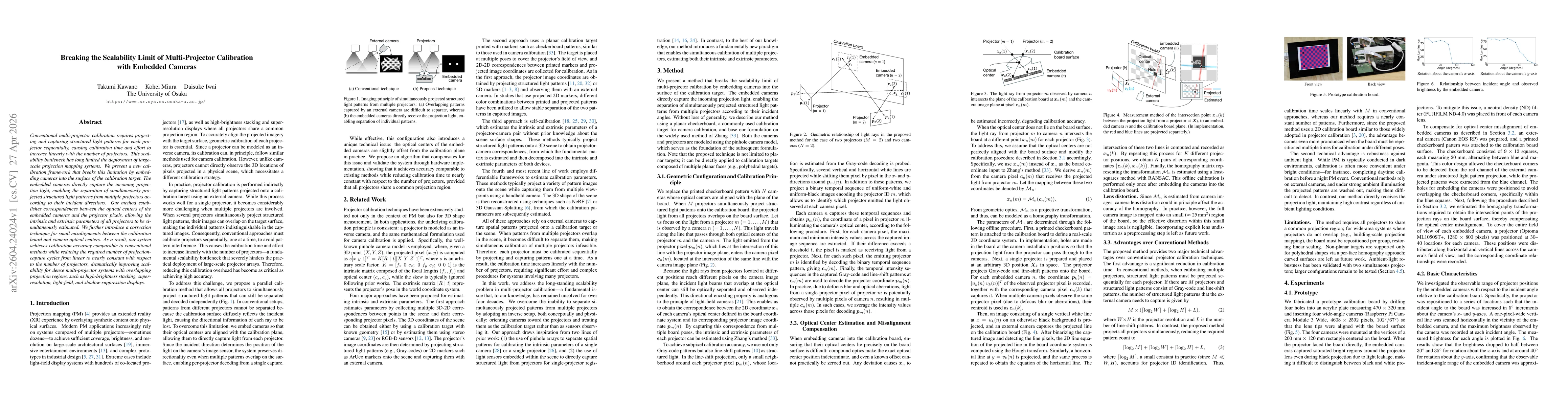 Thumbnail for Breaking the Scalability Limit of Multi-Projector Calibration with Embedded Cameras