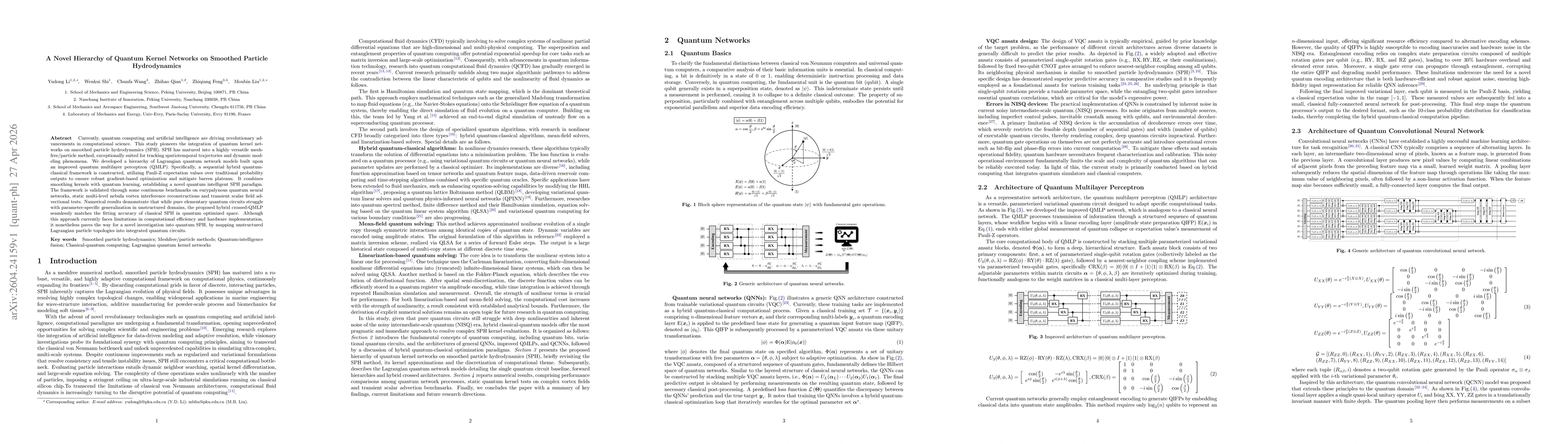 Thumbnail for A Novel Hierarchy of Quantum Kernel Networks on Smoothed Particle Hydrodynamics