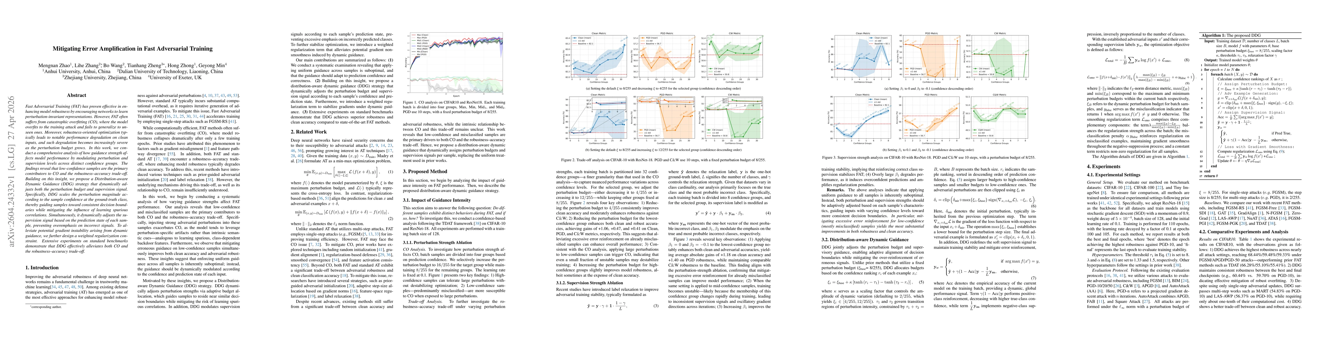 Thumbnail for Mitigating Error Amplification in Fast Adversarial Training