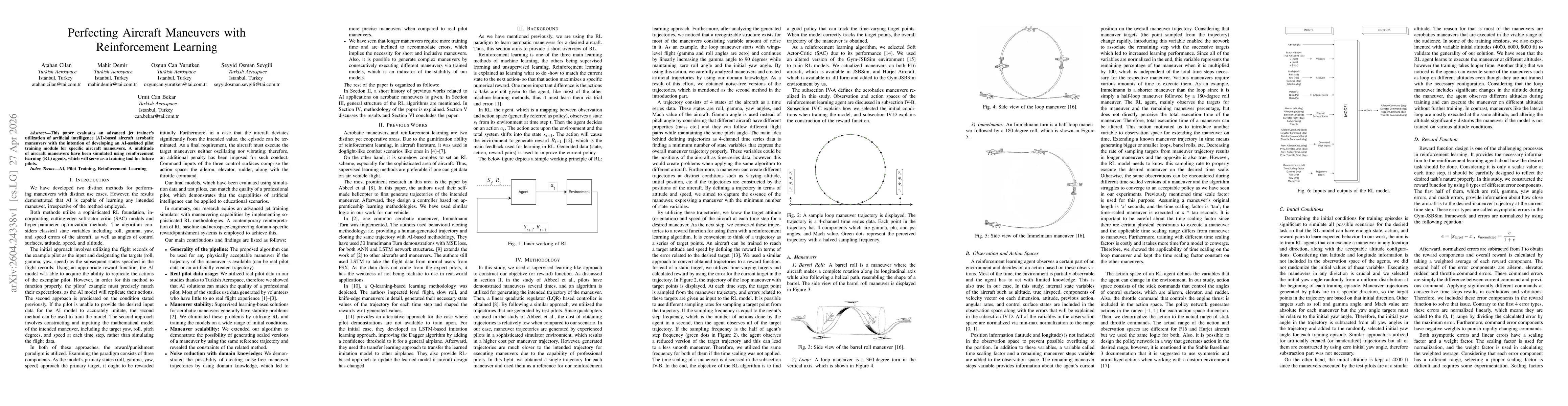 Thumbnail for Perfecting Aircraft Maneuvers with Reinforcement Learning