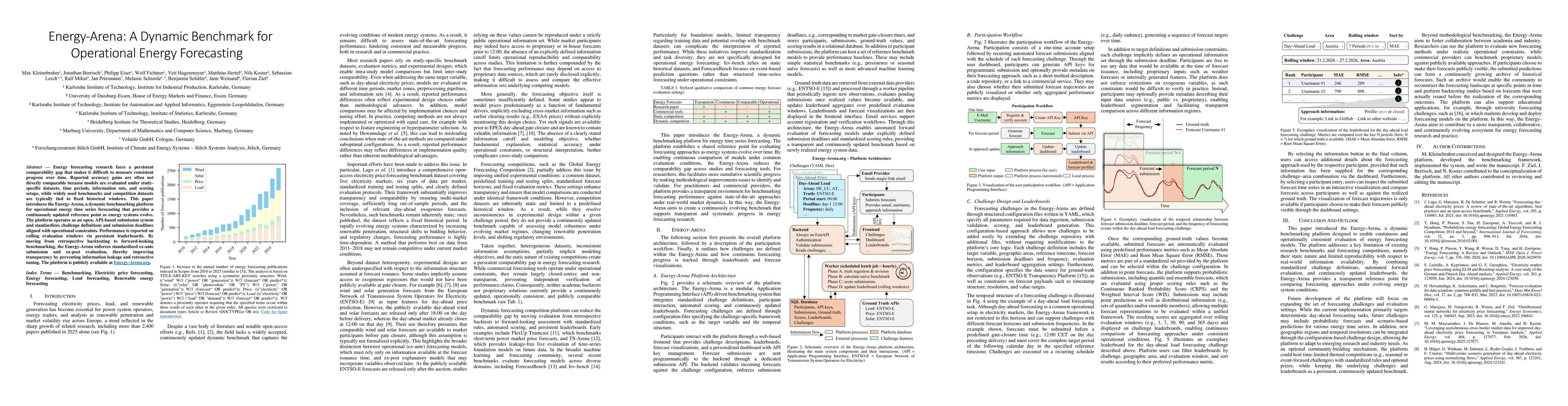 Thumbnail for Energy-Arena: A Dynamic Benchmark for Operational Energy Forecasting