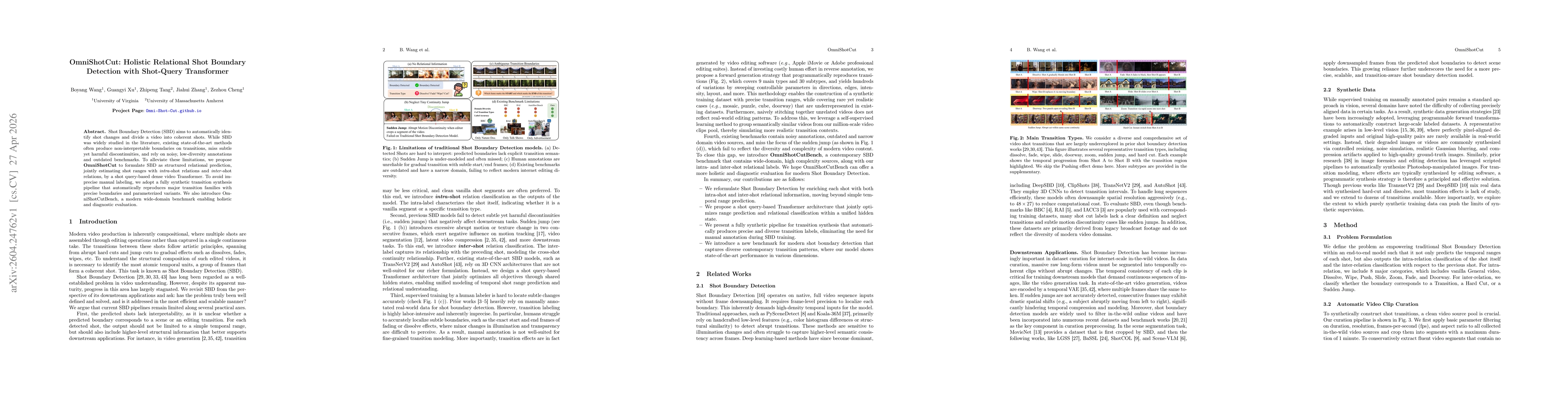Thumbnail for OmniShotCut: Holistic Relational Shot Boundary Detection with Shot-Query Transformer