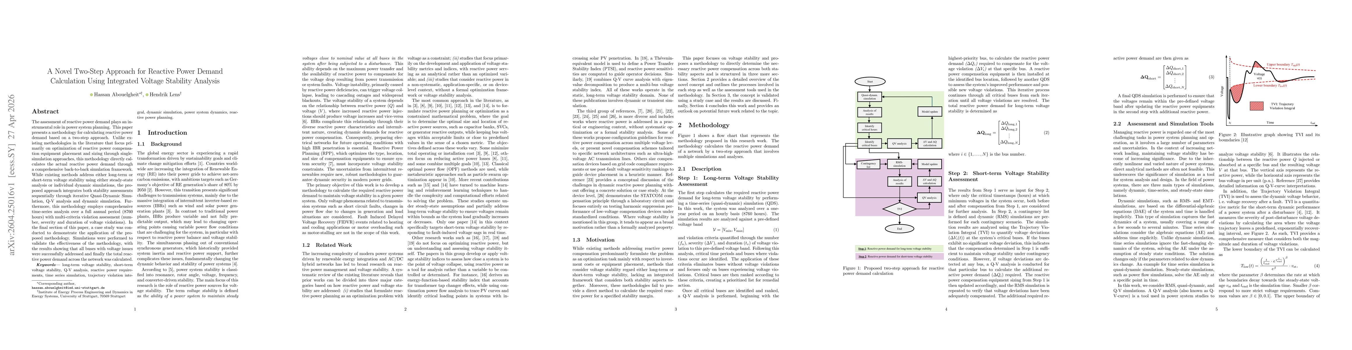 Thumbnail for A Novel Two-Step Approach for Reactive Power Demand Calculation Using Integrated Voltage Stability Analysis