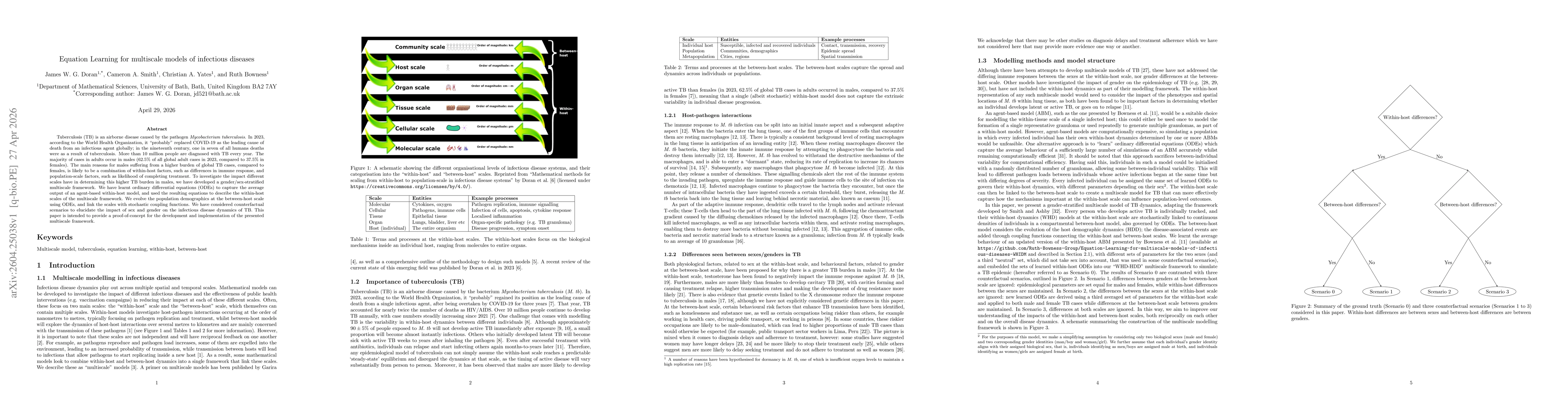 Thumbnail for Equation Learning for multiscale models of infectious diseases