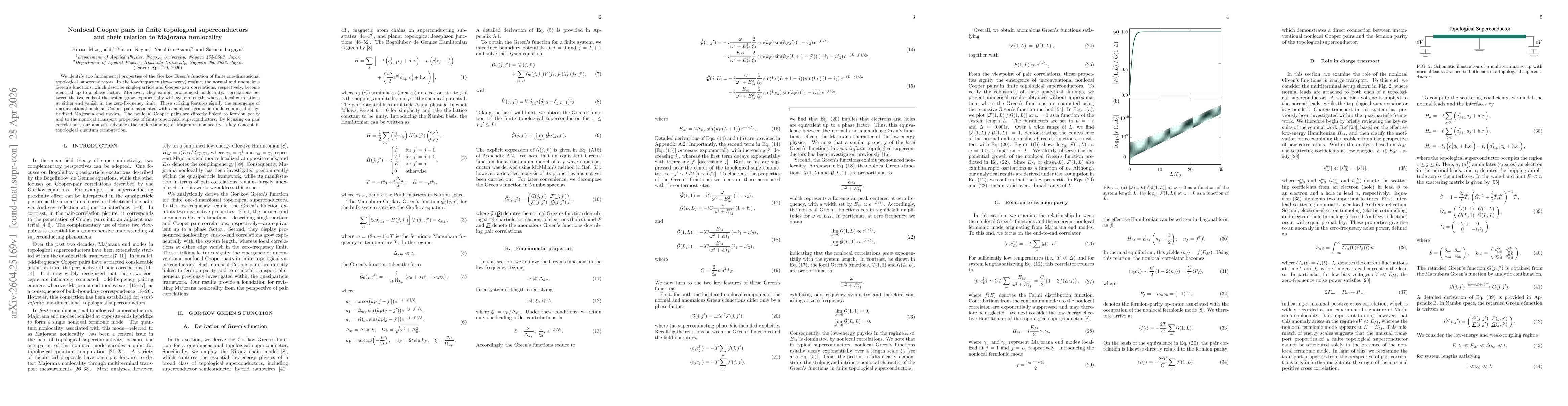 Thumbnail for Nonlocal Cooper pairs in finite topological superconductors and their relation to Majorana nonlocality