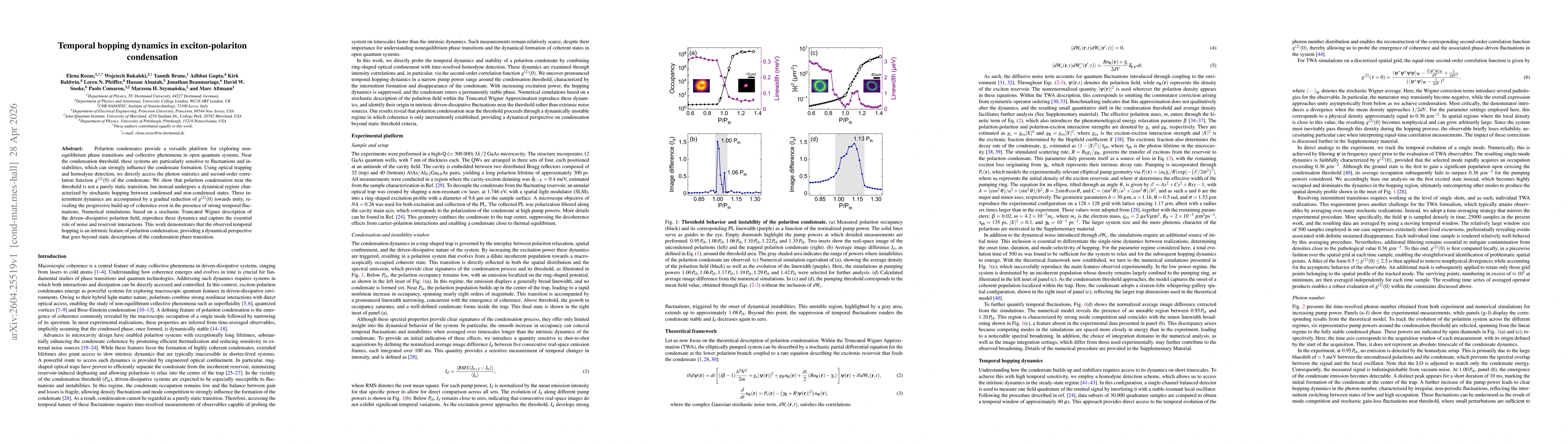 Thumbnail for Temporal hopping dynamics in exciton-polariton condensation