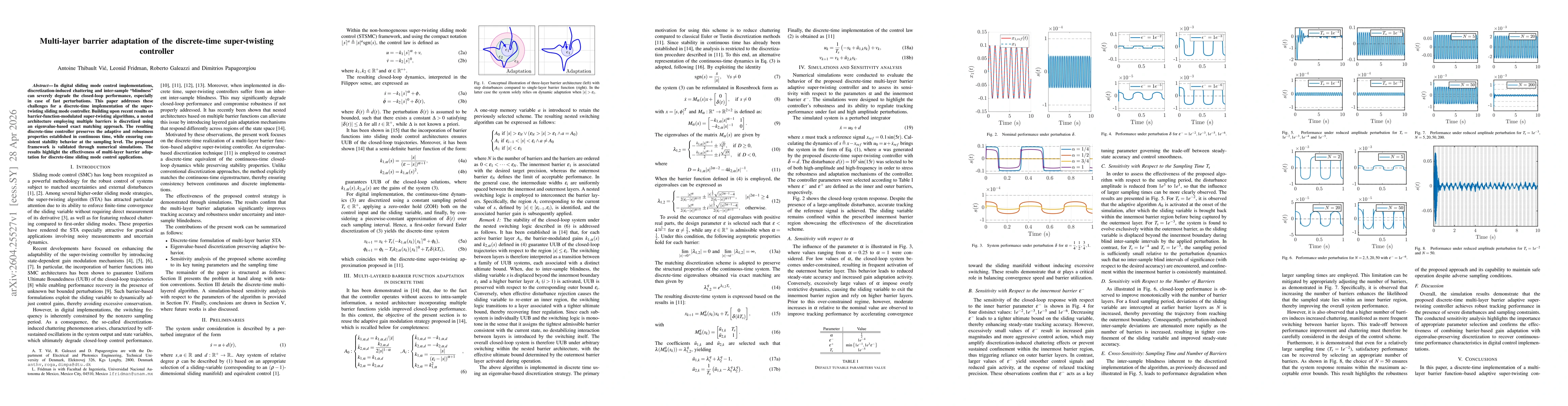 Thumbnail for Multi-layer barrier adaptation of the discrete-time super-twisting controller