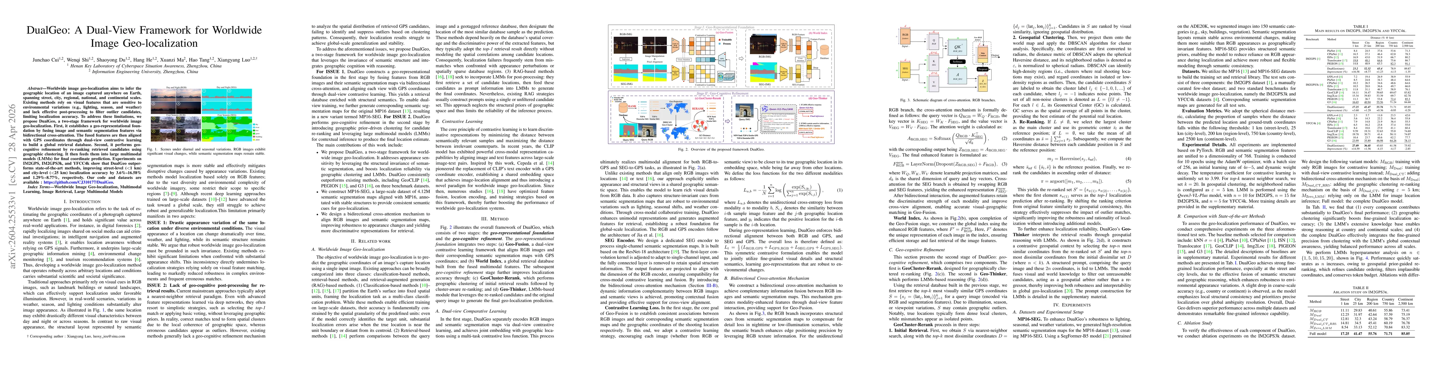 Thumbnail for DualGeo: A Dual-View Framework for Worldwide Image Geo-localization