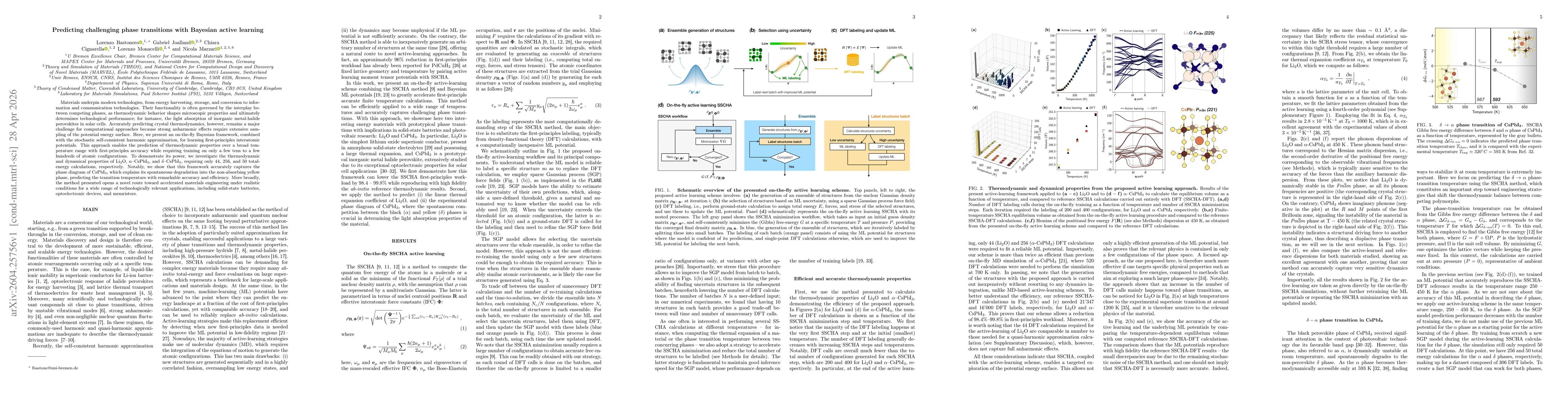 Thumbnail for Predicting challenging phase transitions with Bayesian active learning