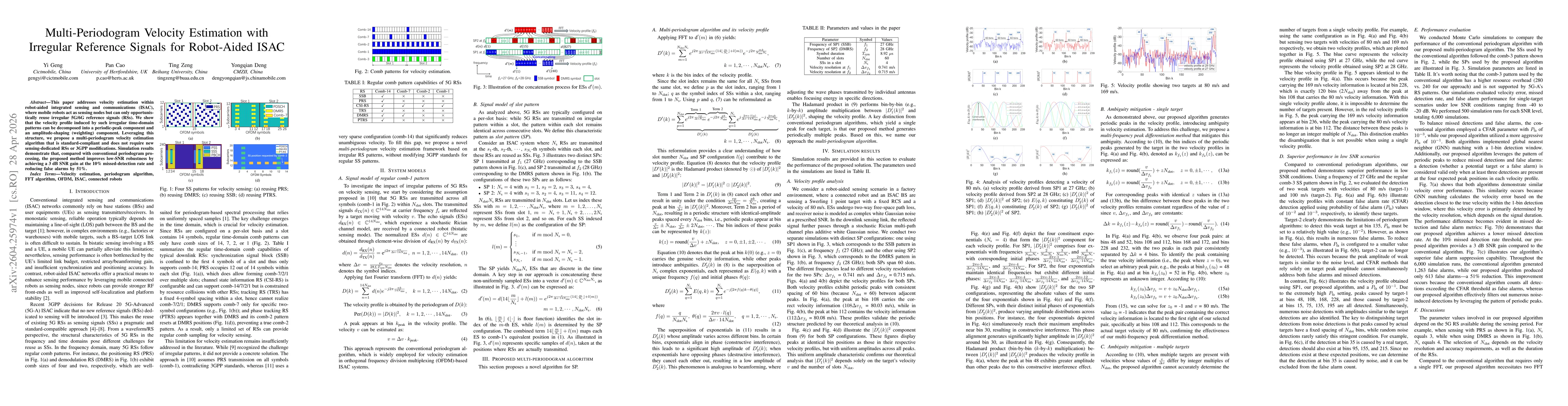Thumbnail for Multi-Periodogram Velocity Estimation with Irregular Reference Signals for Robot-Aided ISAC