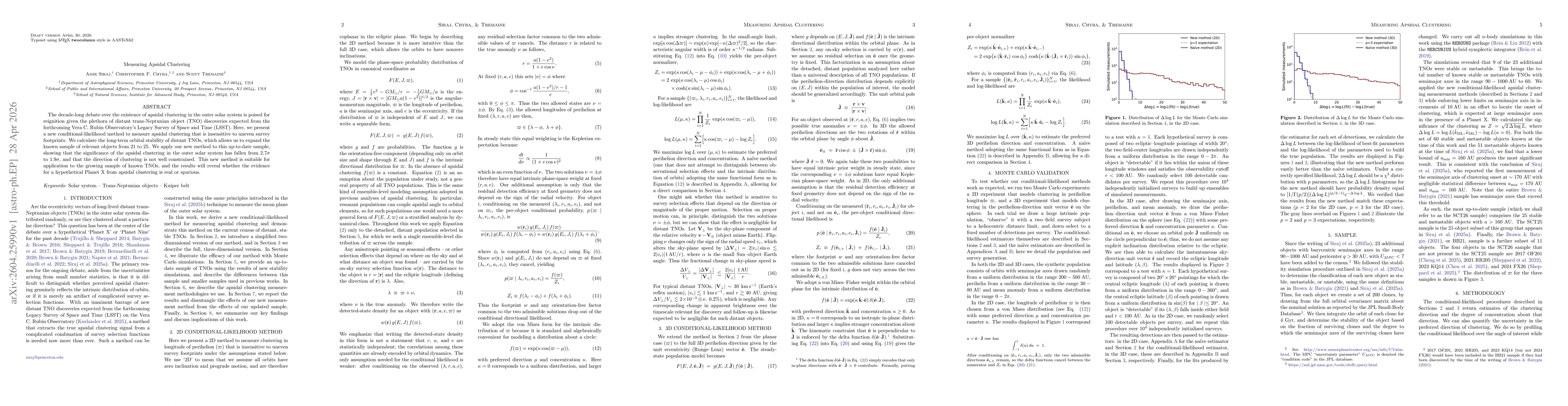 Thumbnail for Measuring Apsidal Clustering